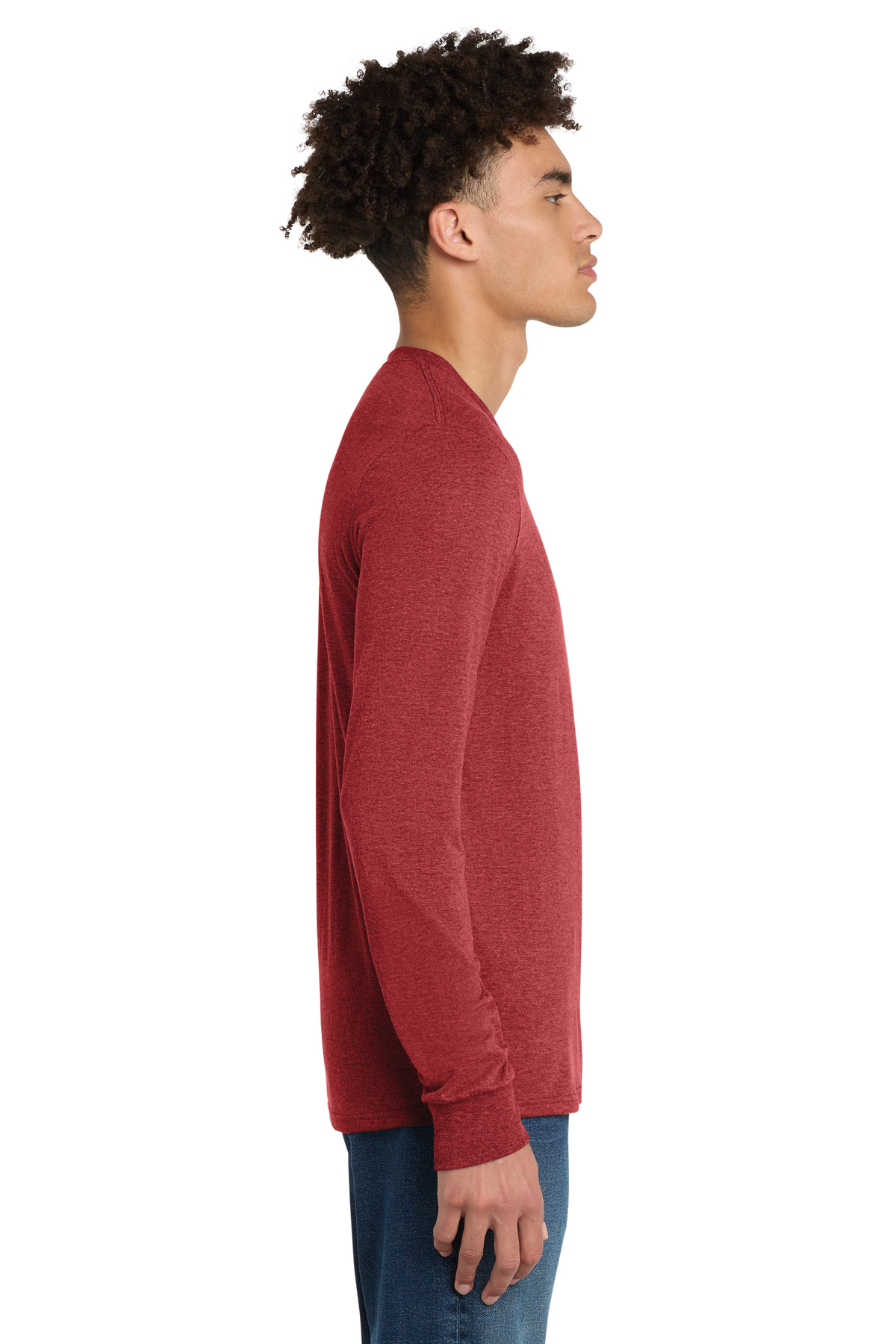 District Perfect Tri Long Sleeve Tee . DM132 12