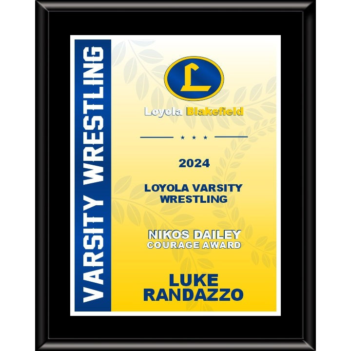 Varsity Plaque Series 5