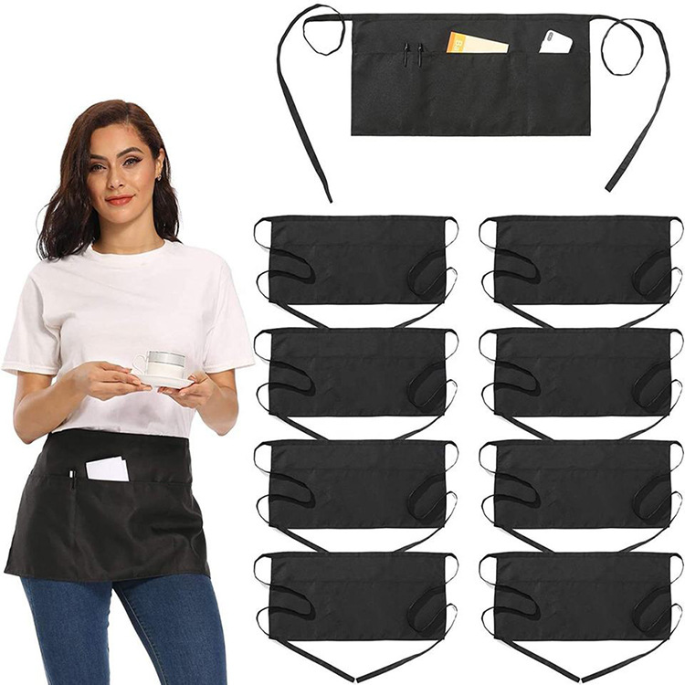 3 Pockets Waist Apron