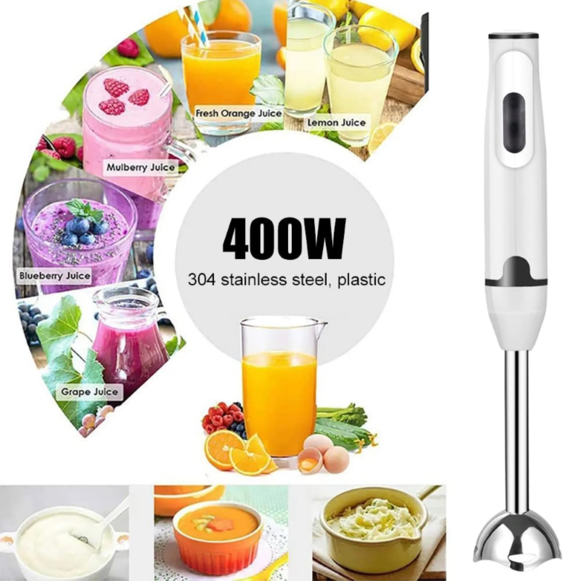 Dual Speed Pro Compact Immersion Blender 4