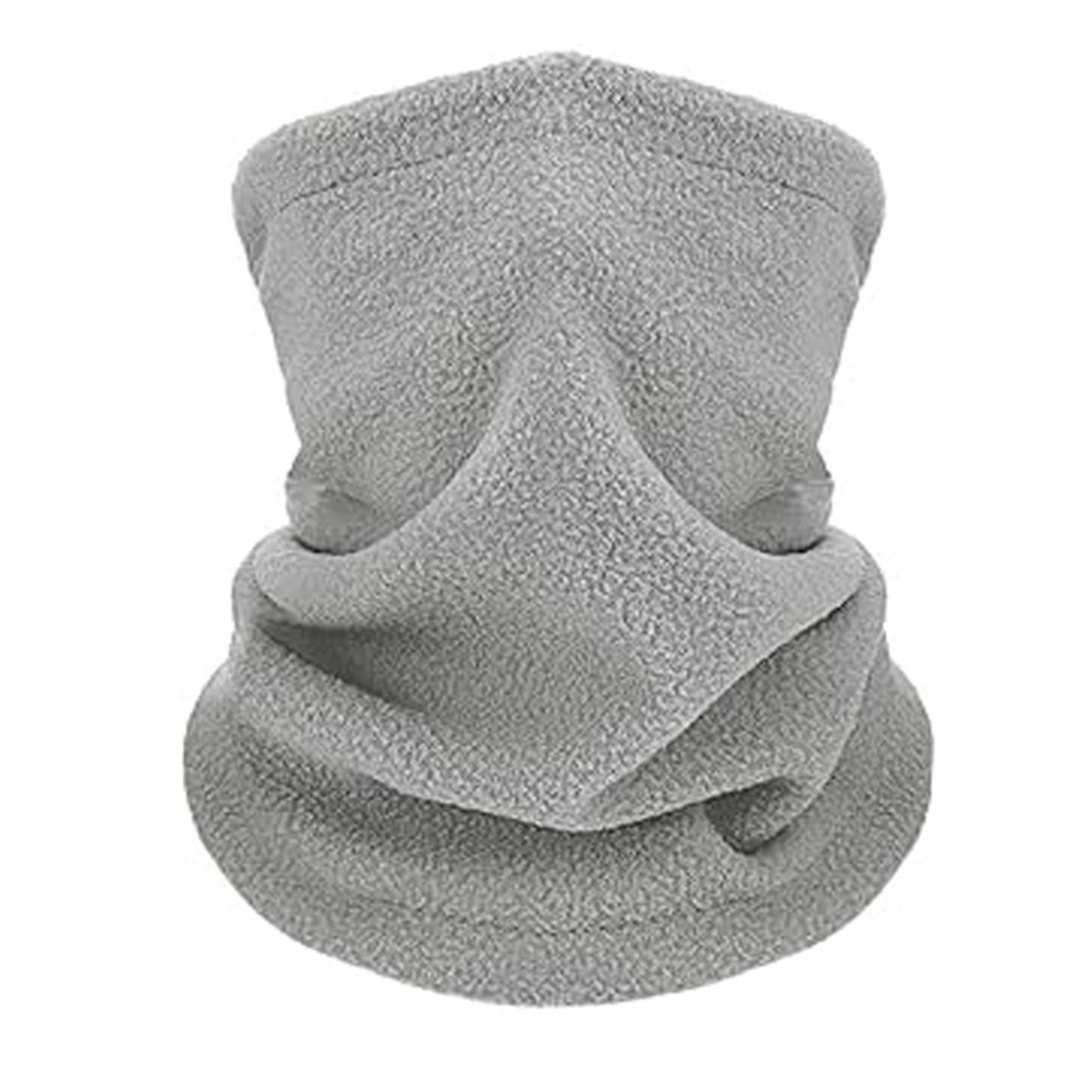 Versatile Fashionable Fleece Beanie And Scarf 1