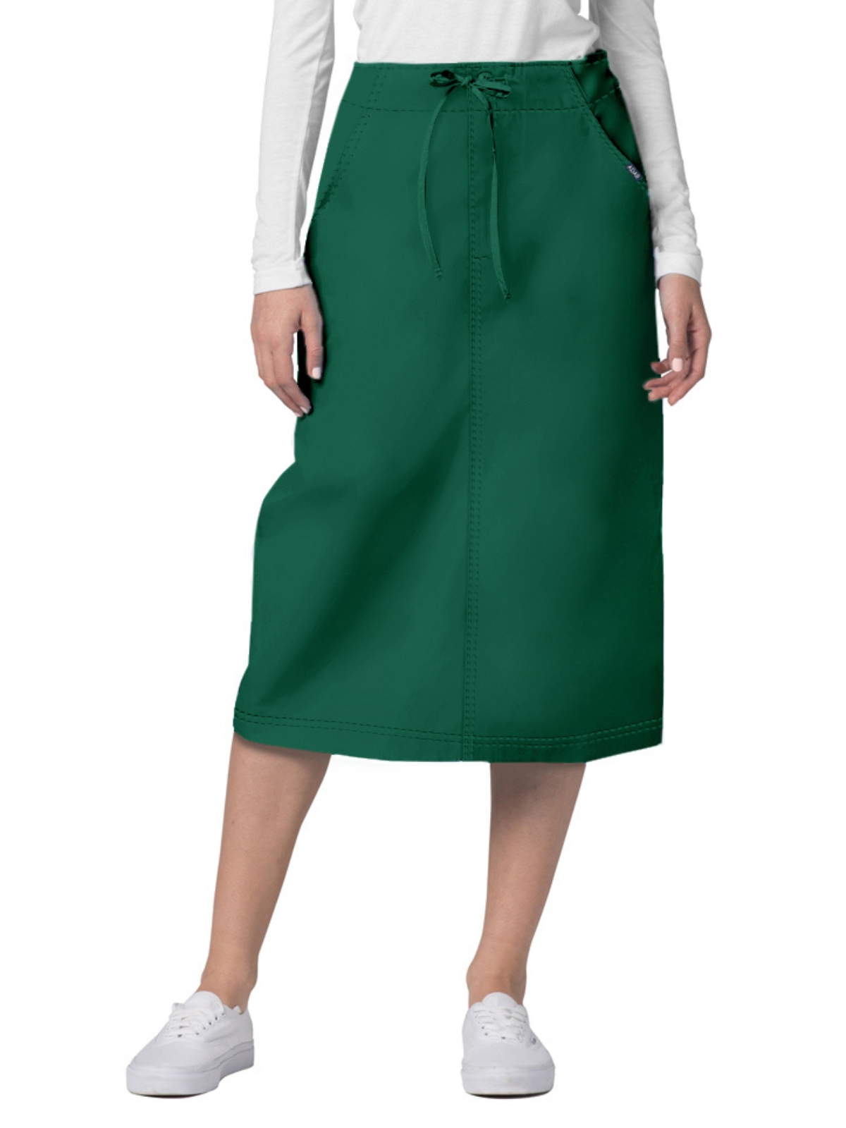 Adar - Universal - Women's Mid-Calf Length Drawstring Skirt 23