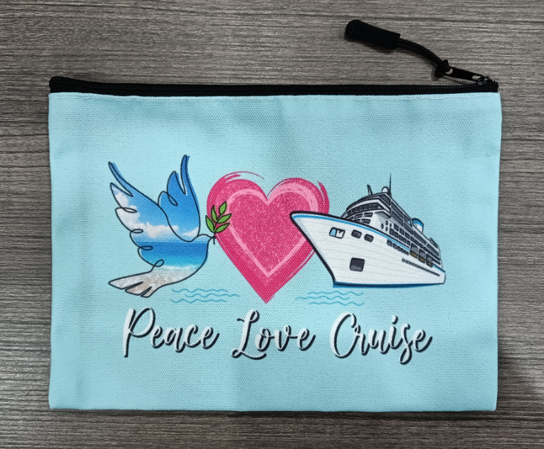 Canvas Pencil Zipper Bag 2