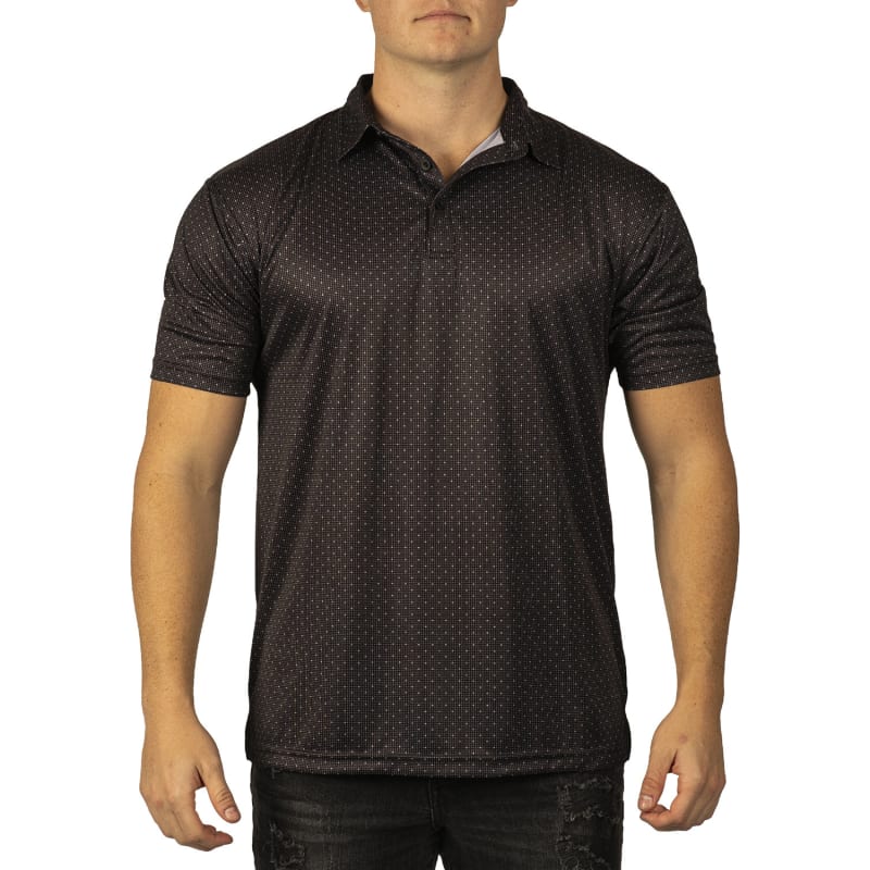 Burnside Men's Burn Golf Polo 72