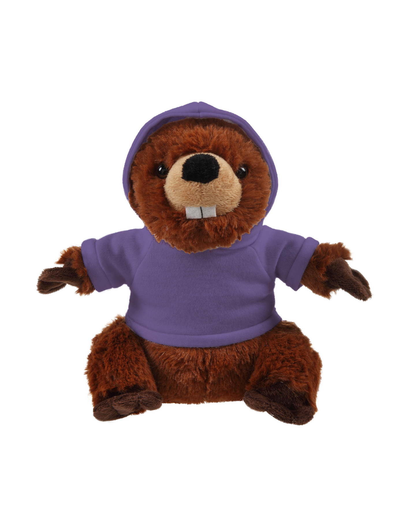 Soft Plush Standing Beaver with Hoodie 18