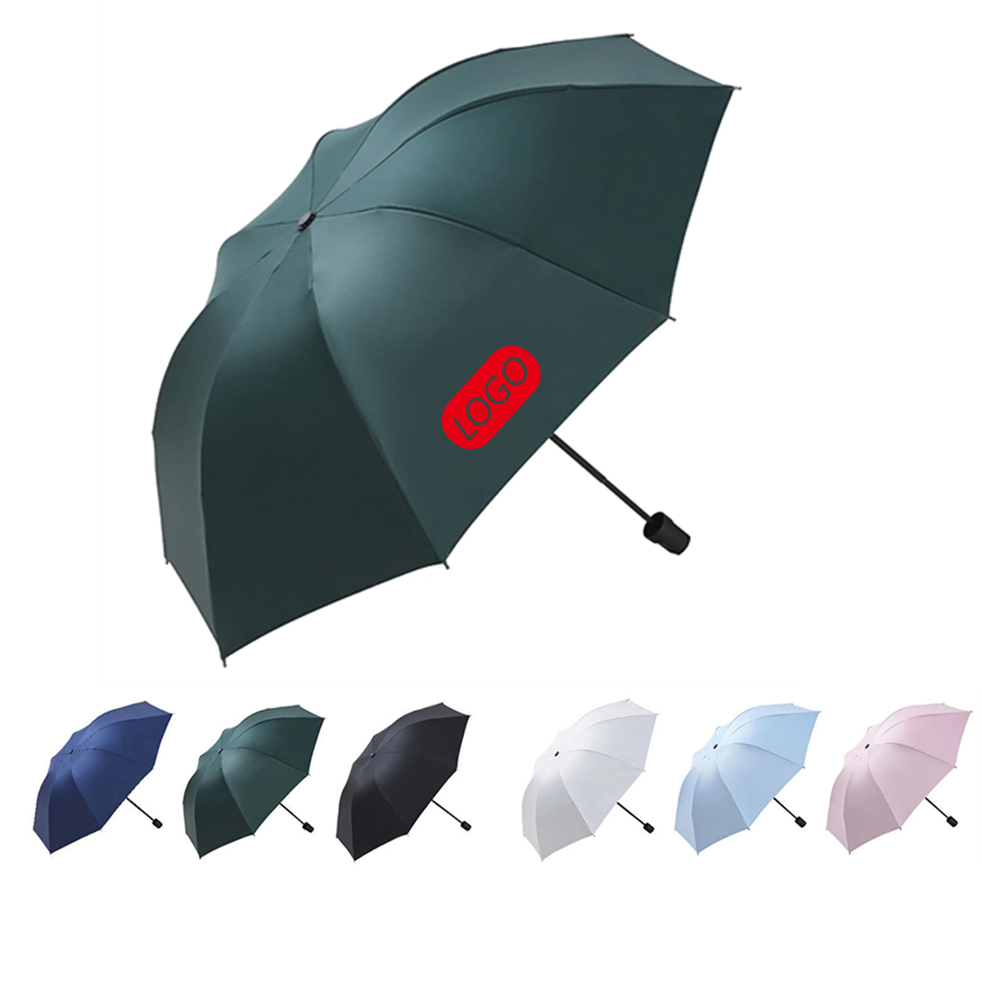Portable Compact Wind Resistant Rain Umbrella 4