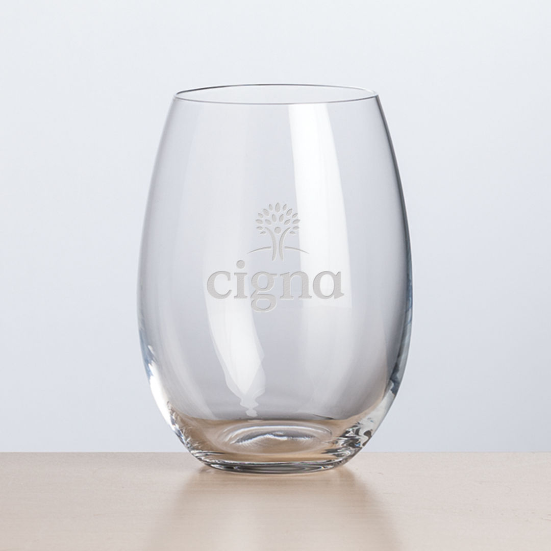 Carlita Stemless Wine - Deep Etch 9