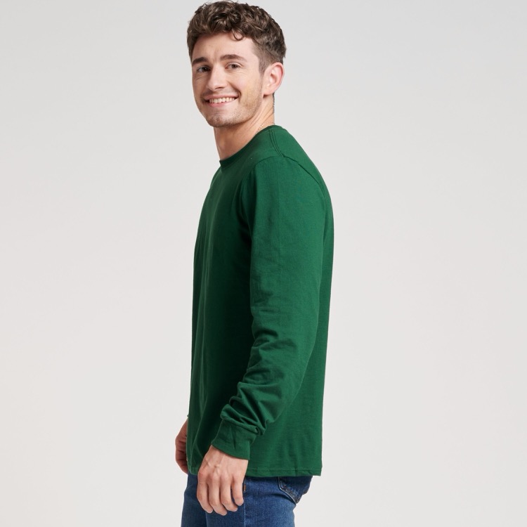 RUSSELL ATHLETIC DRI-POWER® CVC Performance Unisex Long-Sleeve T-Shirt 14