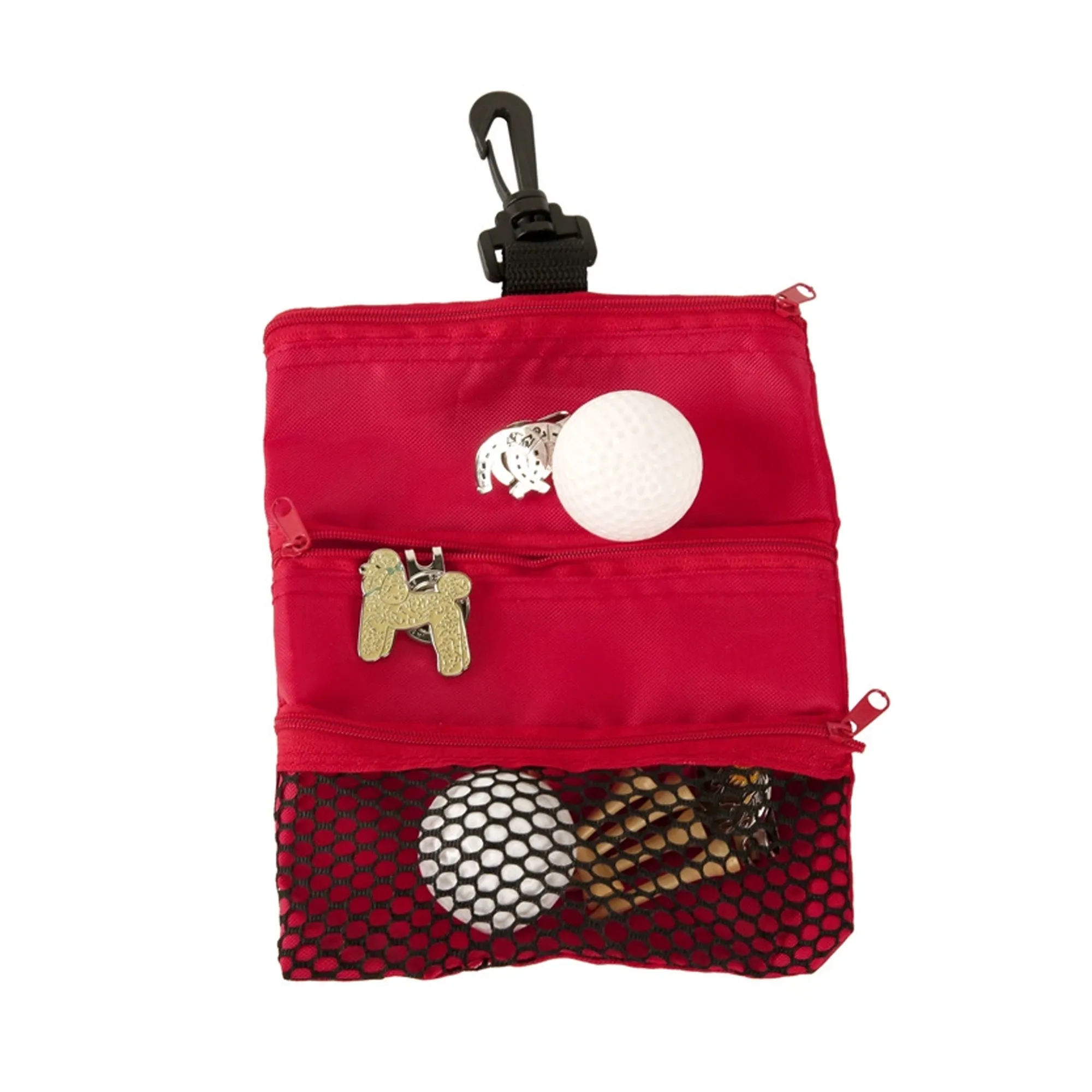 Golf Ball Bag with Clip 7