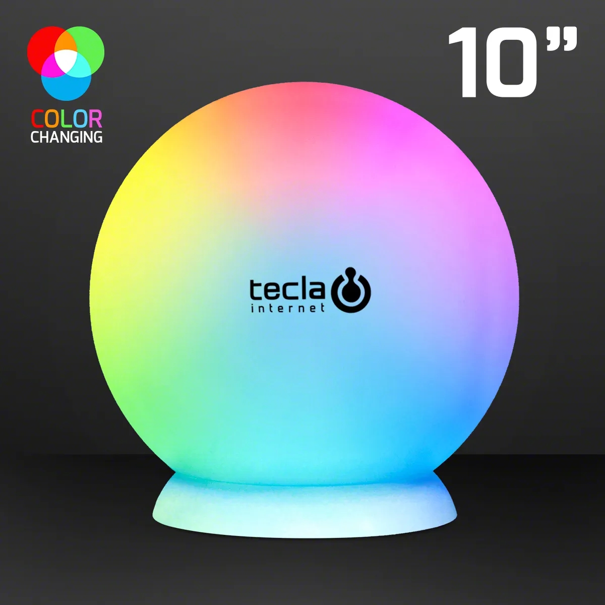 10"  Floating LED ball with Charger & Remote 4