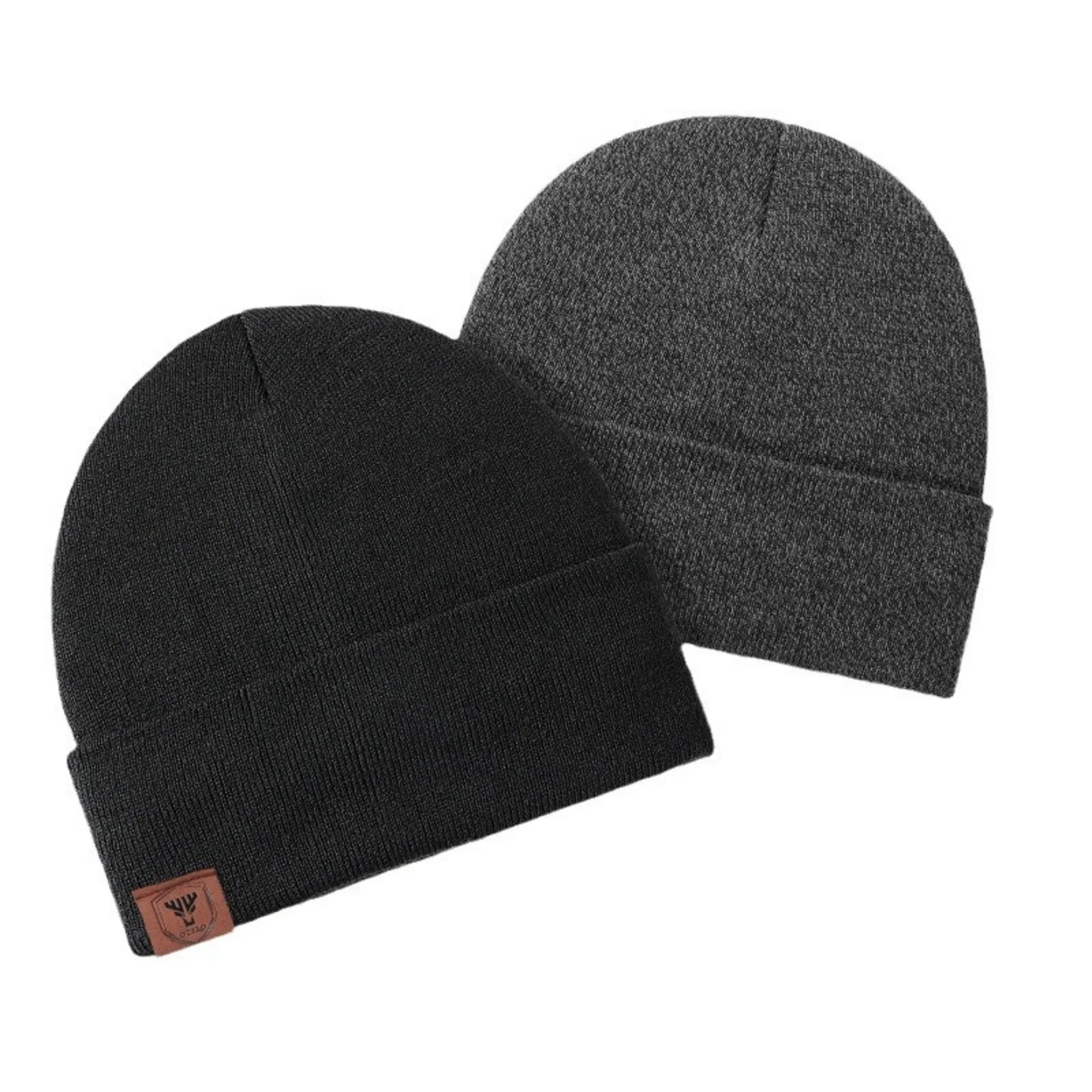 Warm Soft Solid Beanie Knit Winter Hat 3