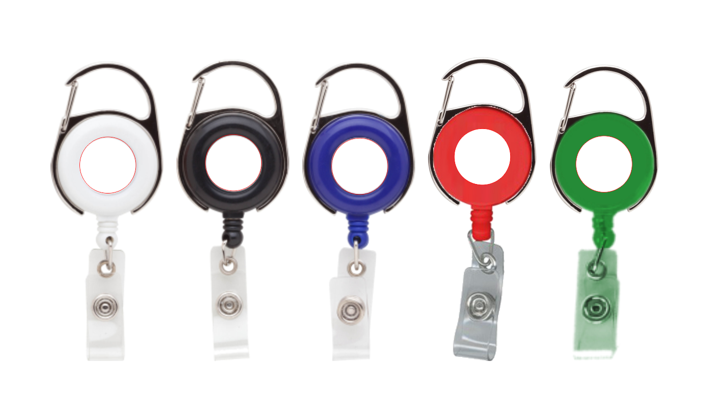 Carabiner Badge Holders-Full Color 3
