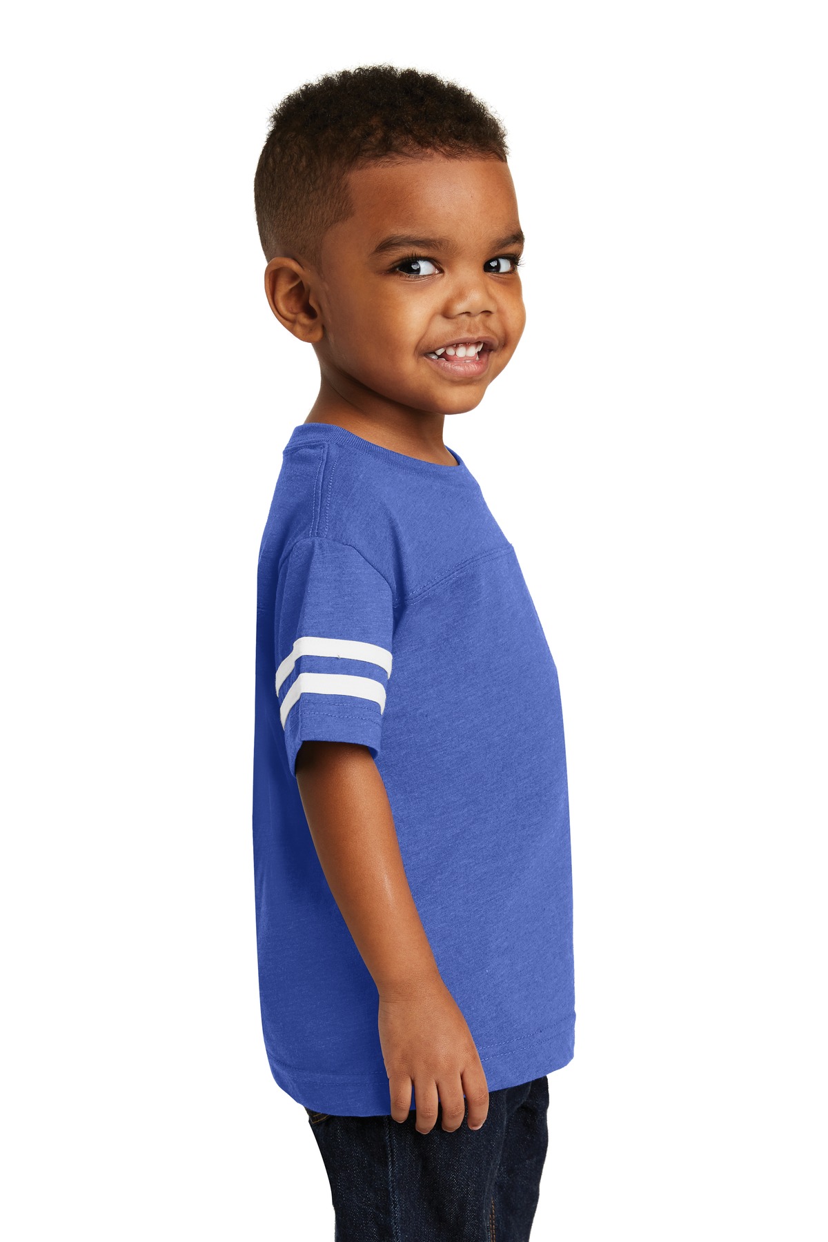 Rabbit Skins Toddler Football Fine Jersey Tee. RS3037 32