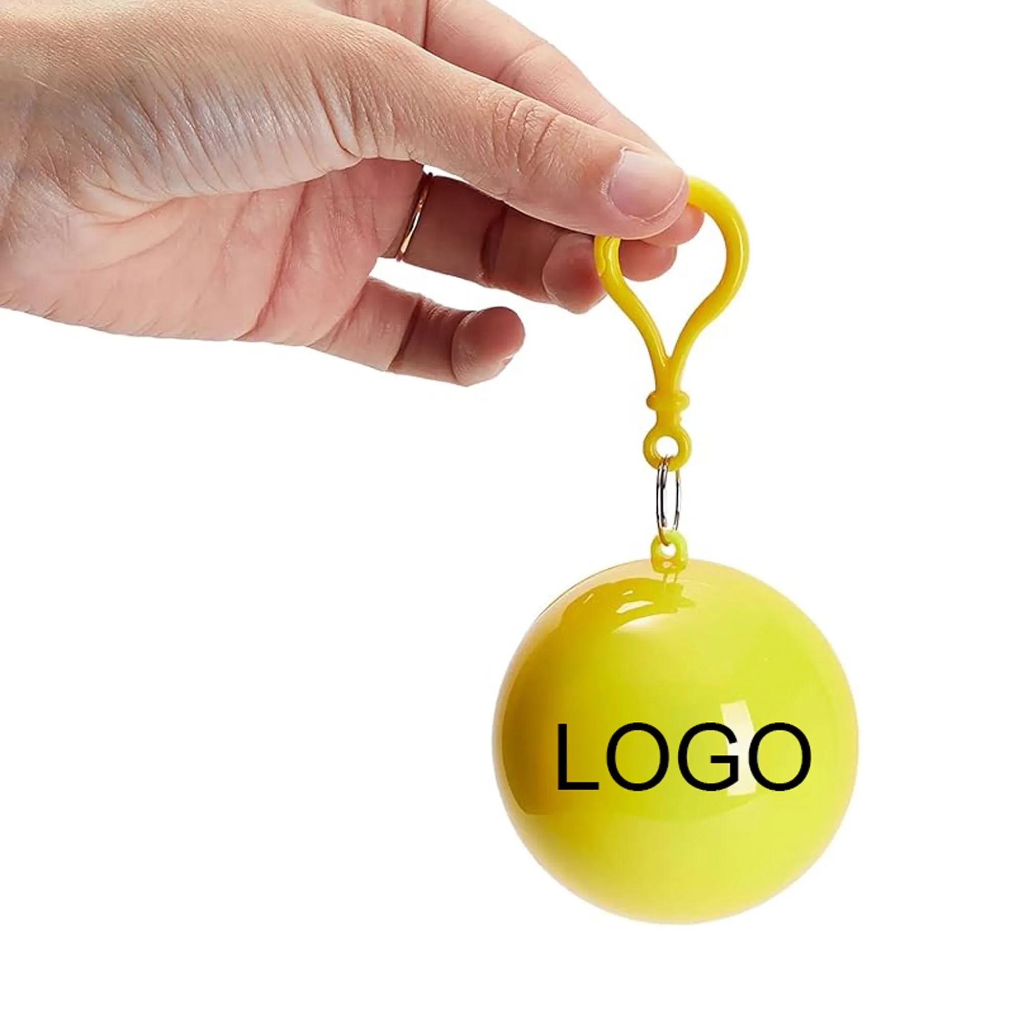 Portable Raincoat Keychain Ball 2