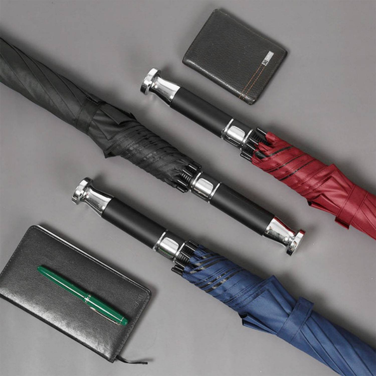 Auto Open 16-Panel Frame Rainbow Umbrella 5
