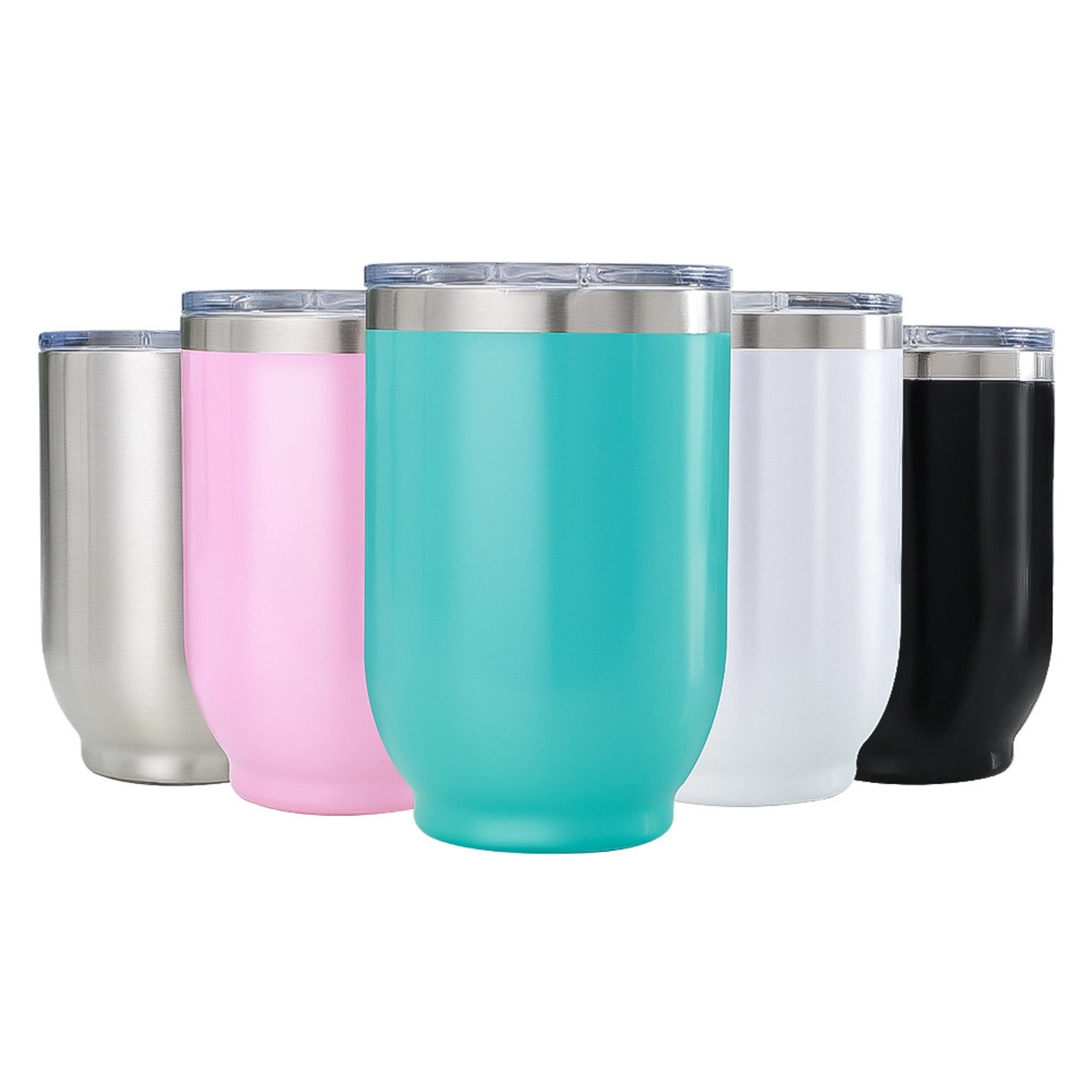 16 OZ Double Wall Stainless Steel Vacuum Wine Cup 2