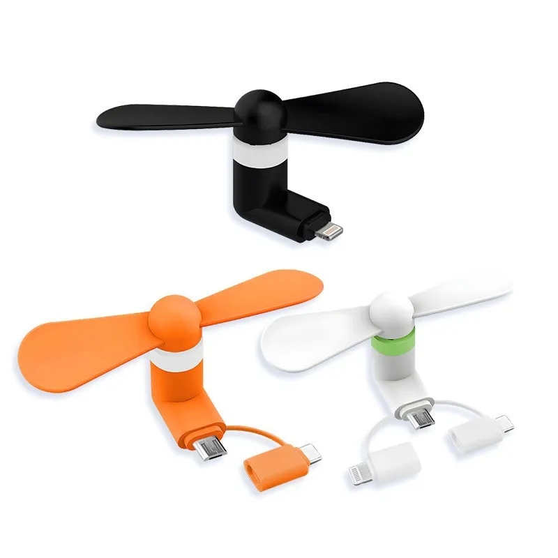 3 in 1 Mini USB Phone Fan 7