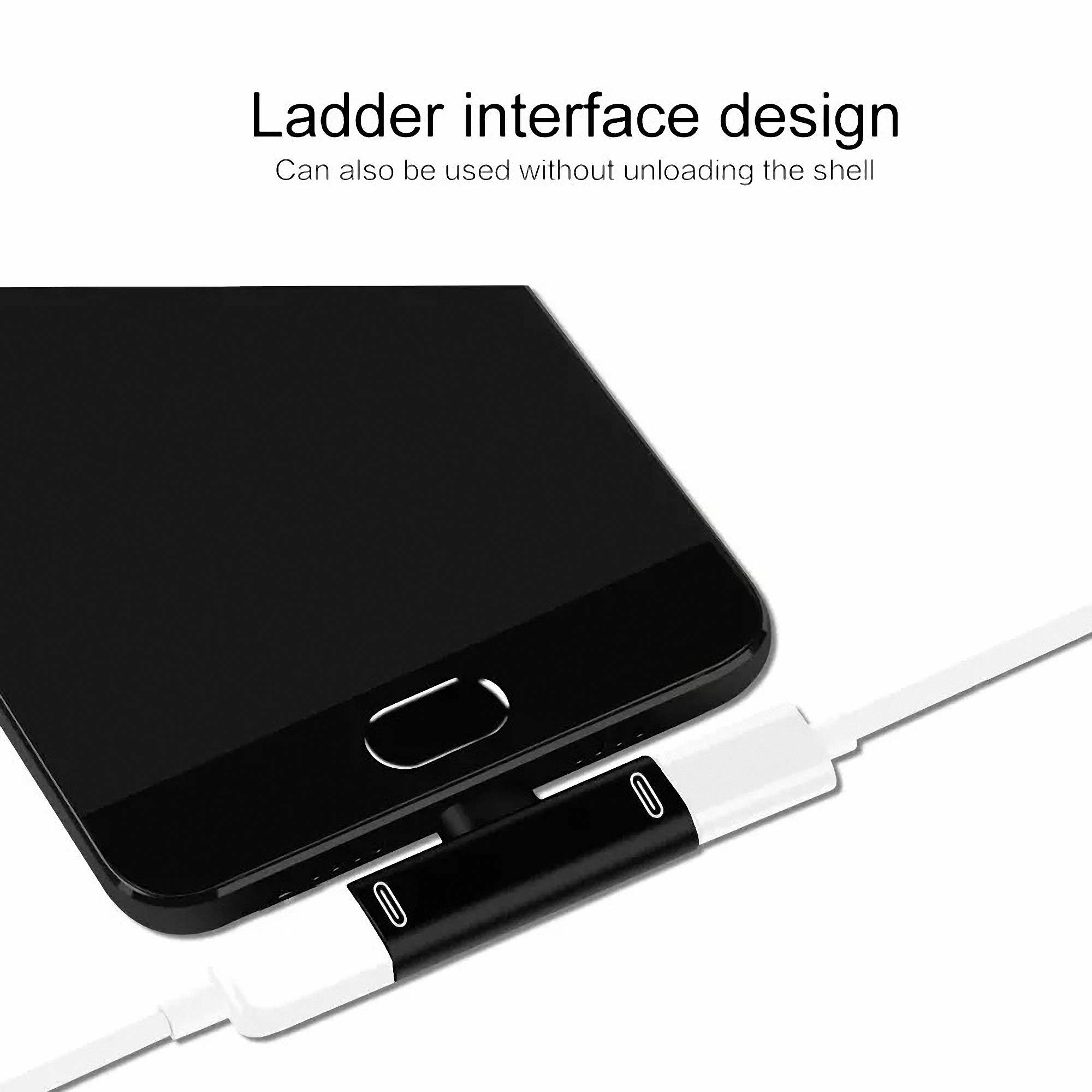 Type-C 2-in-1 Audio Adapter Cable 2