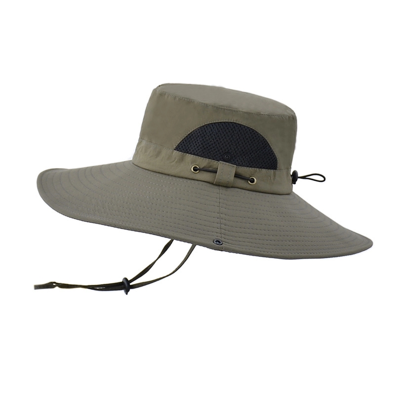 Sun Hat With Large Eaves 5