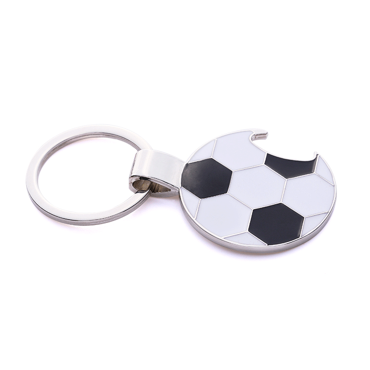Football Shape Keychain with Bottle Opener 4