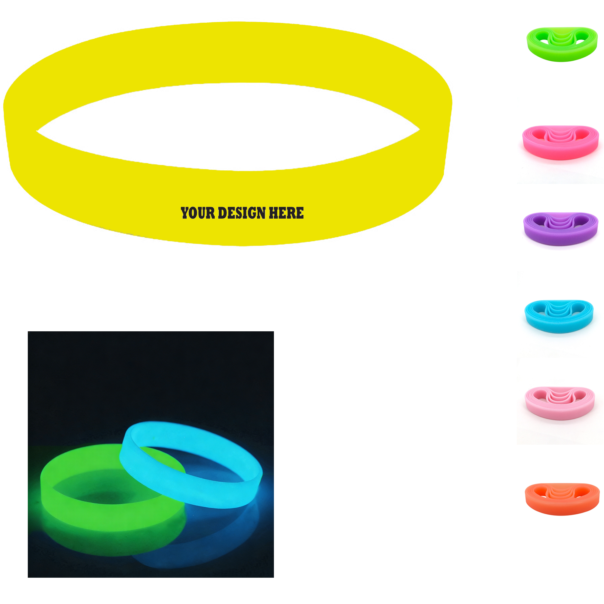 Luminous Glow Silicone Bands 2