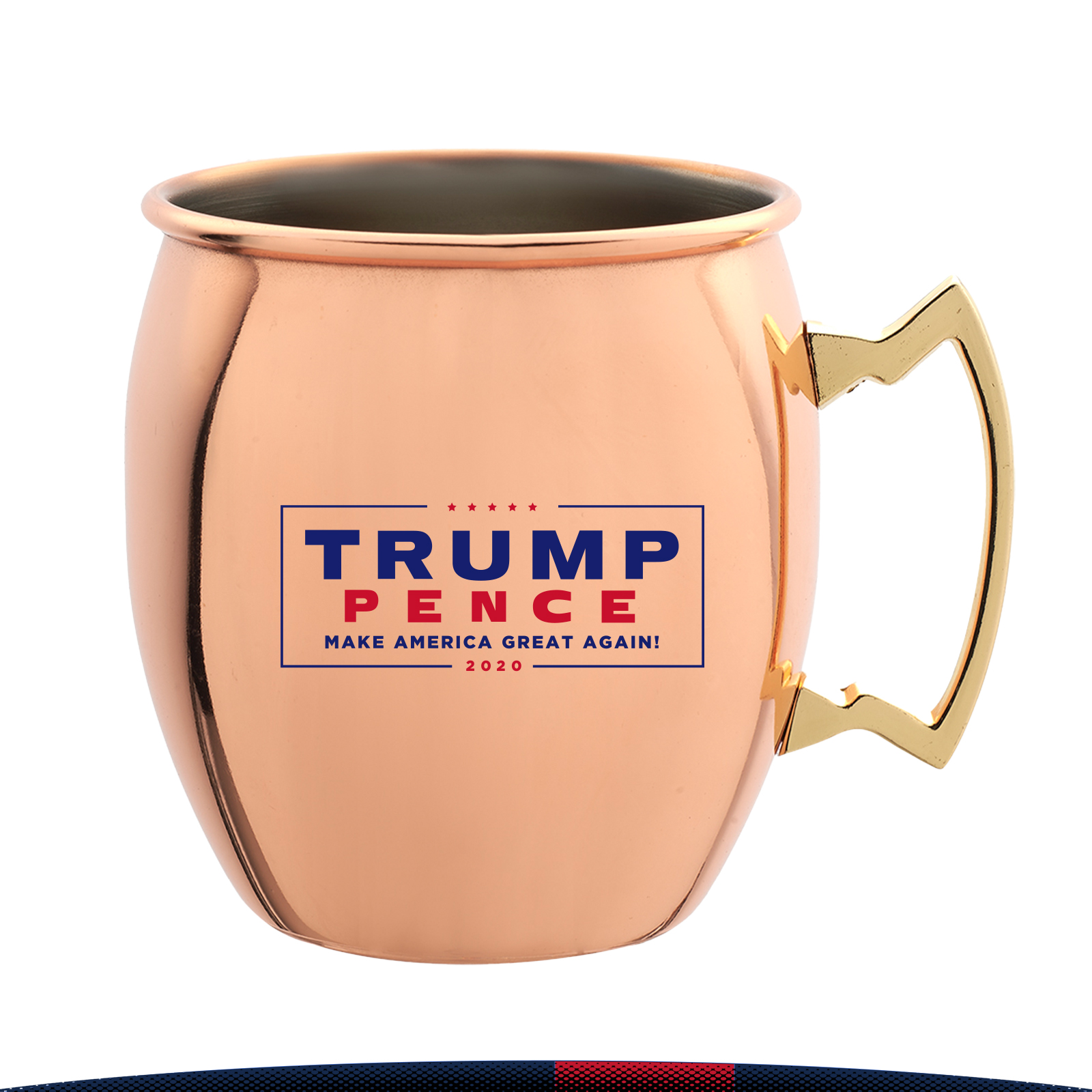 16 oz. Copper Coated Stainless Steel Mug 4
