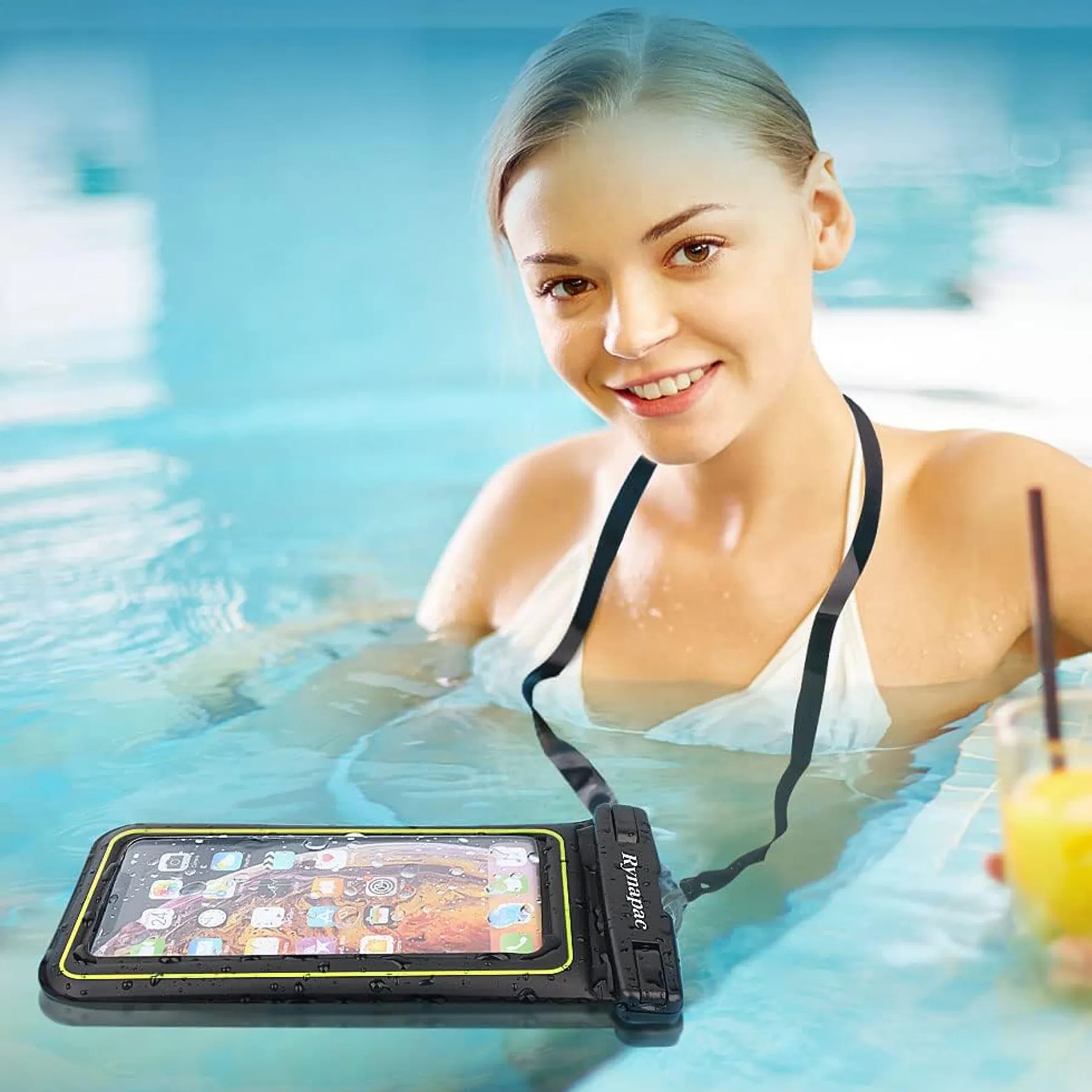 Waterproof Neck Phone Pouch 2