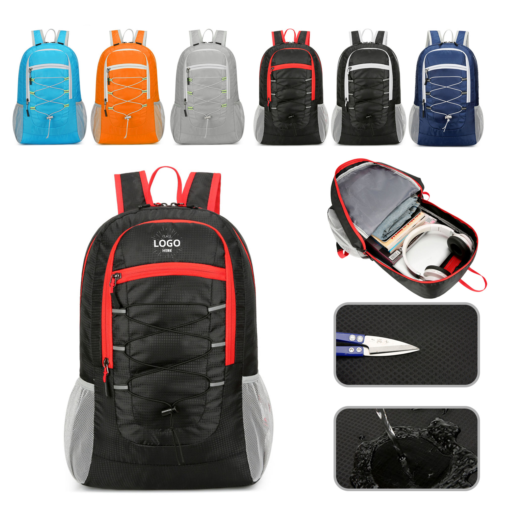 Sports Drawstring Bag basketball Backpack 2