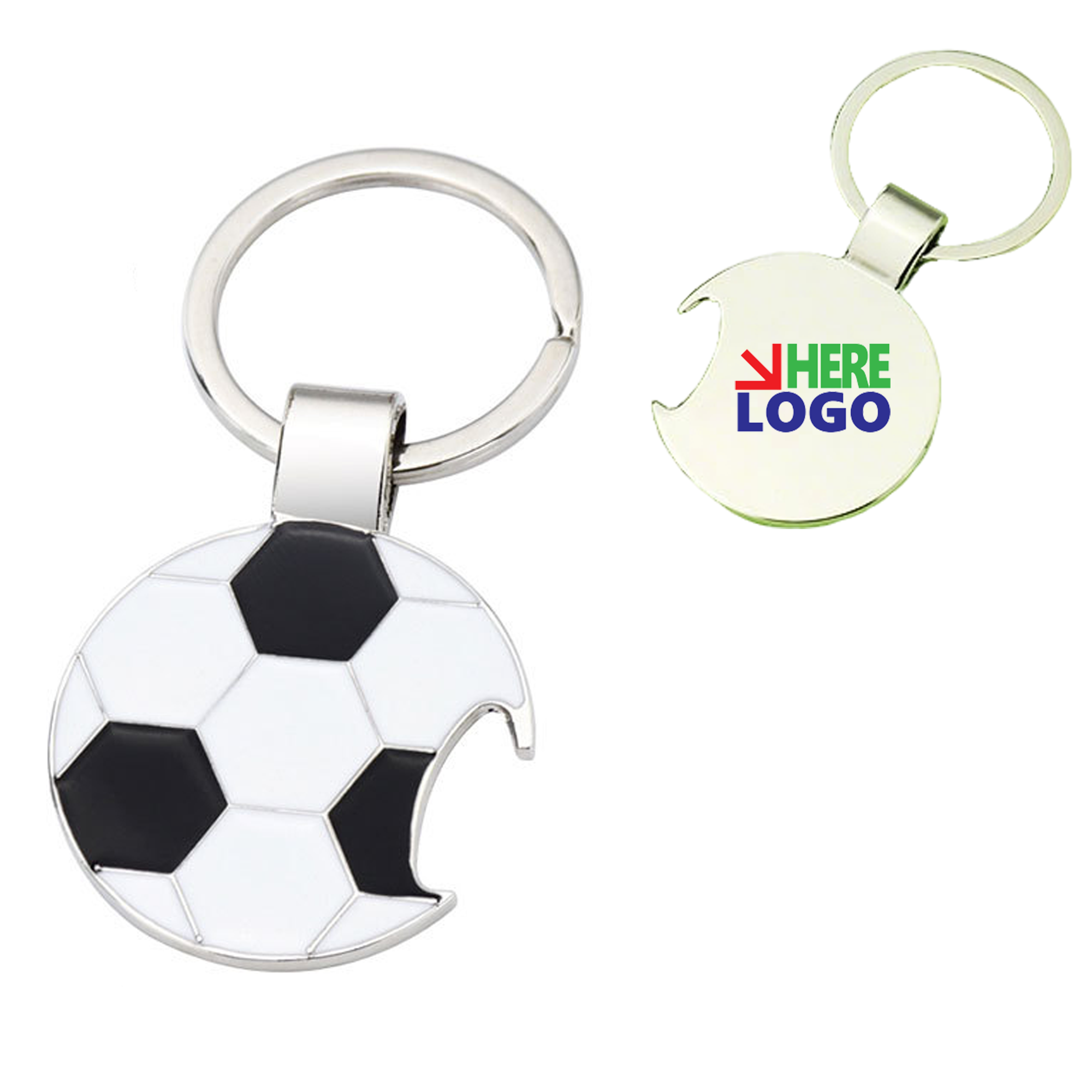 Soccer Bottle Opener Keychain 2