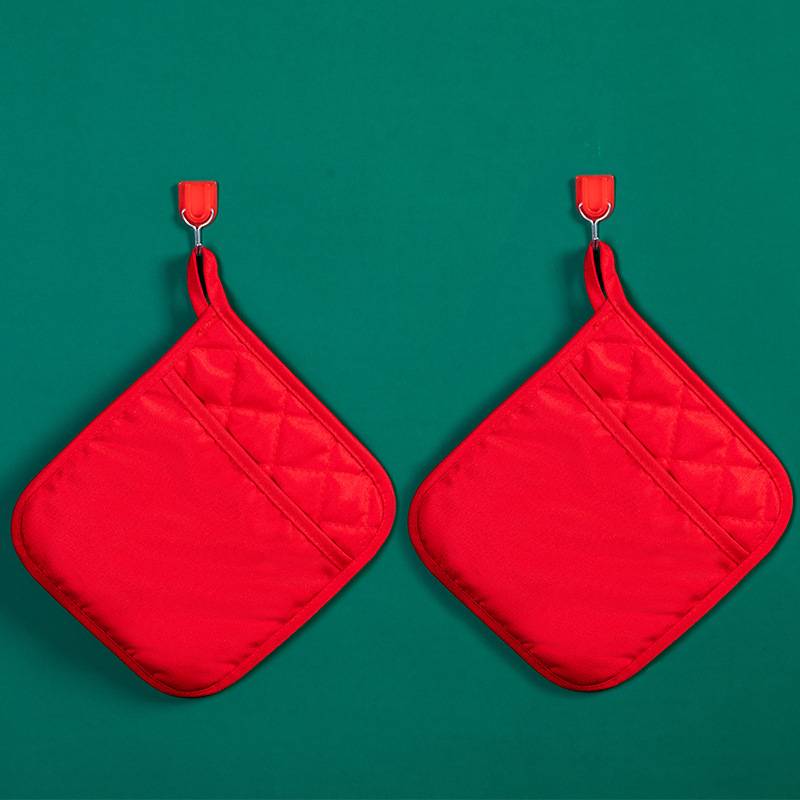 Kitchen Basic Heat Resistant Oven Mitts 6