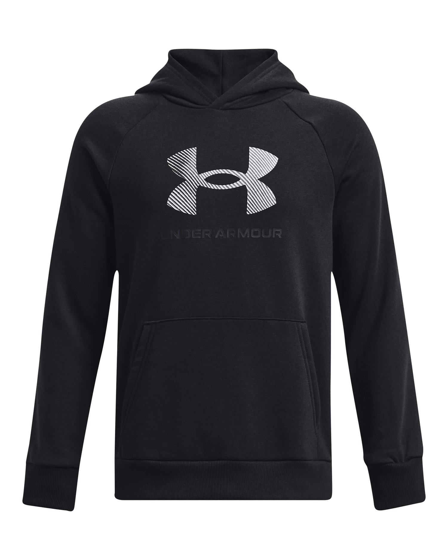 UA Rival Fleece Big Logo Print Fill Boys' Hoodie 5
