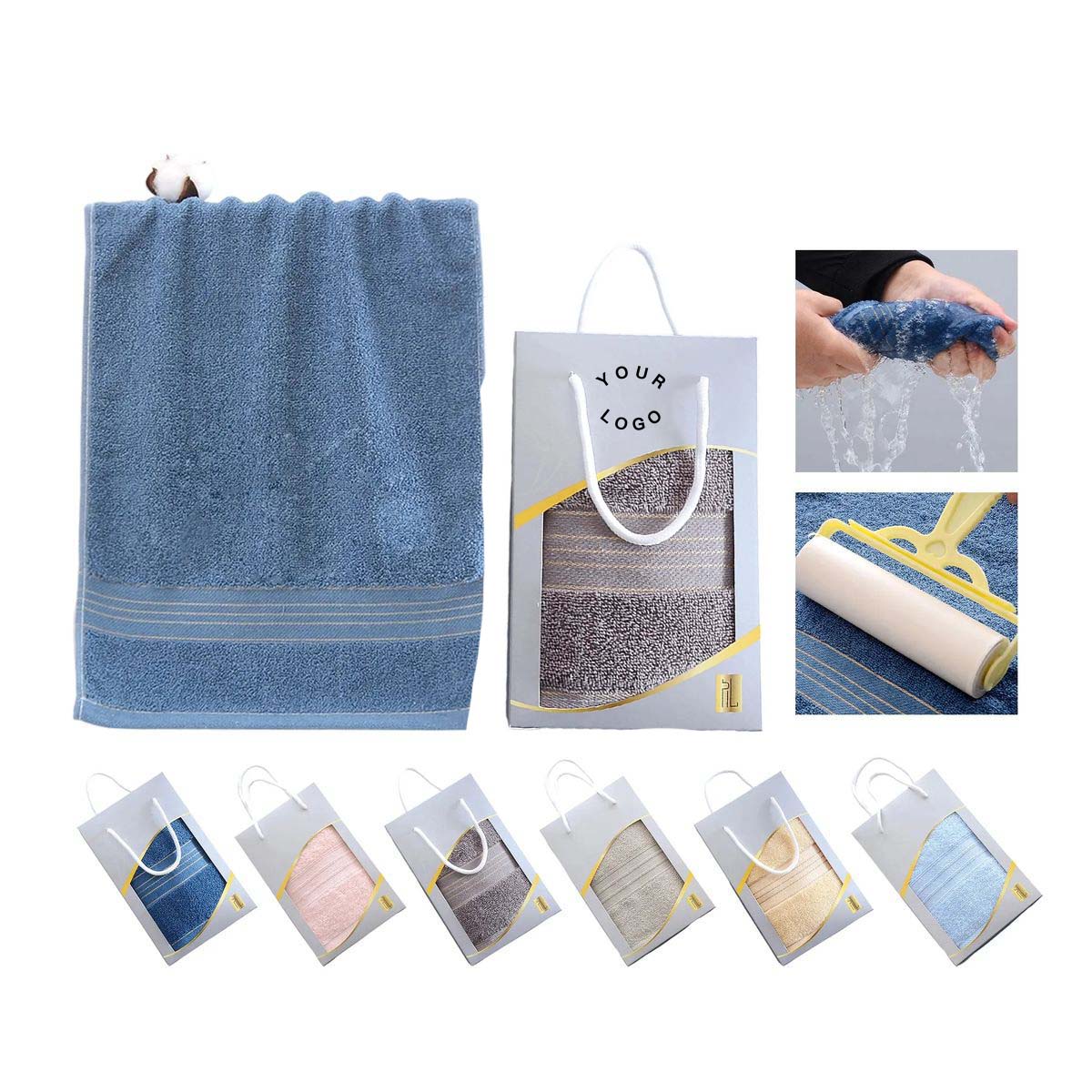 Luxury Cotton Towel Set for Gifting 8