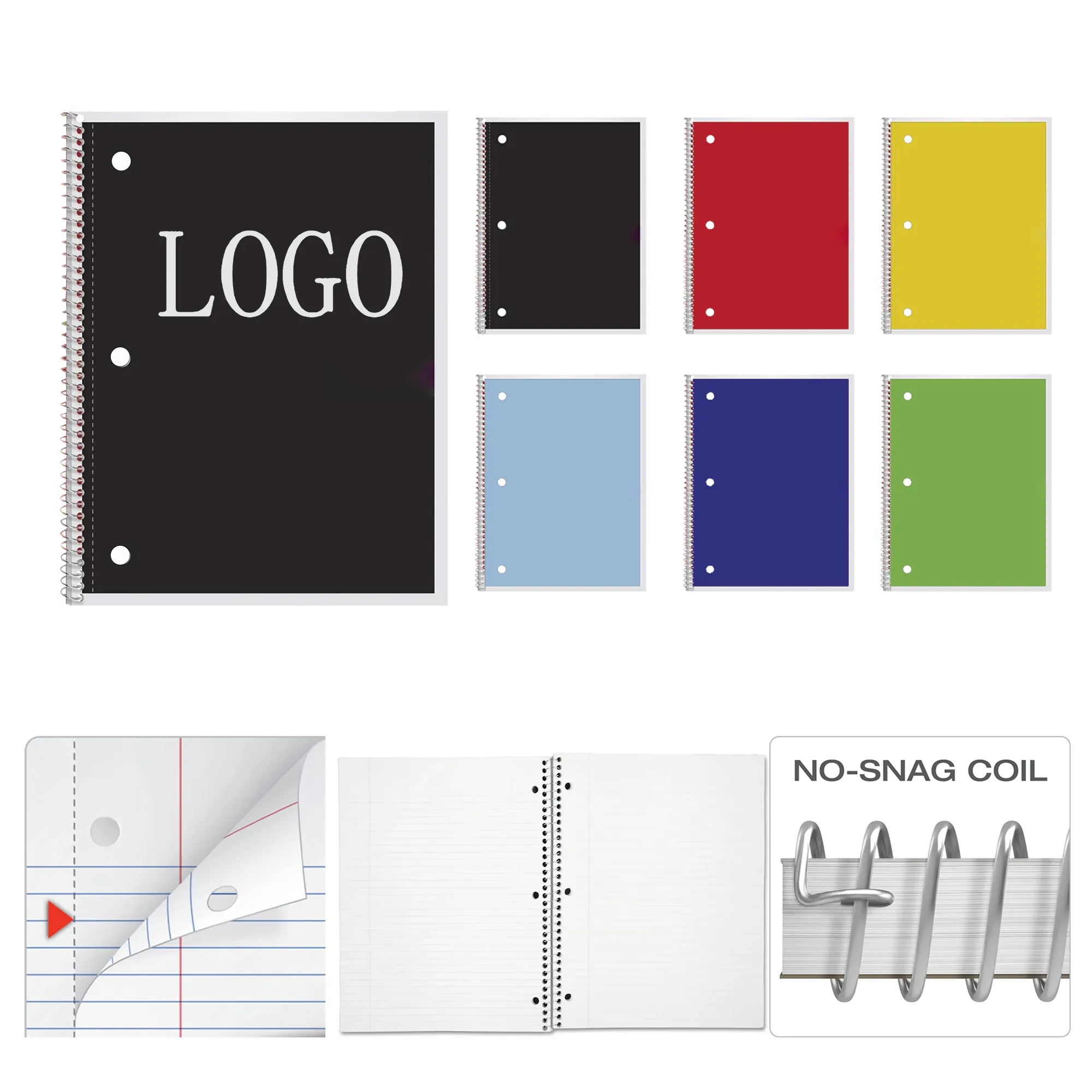 College Ruled Spiral Notebook 8