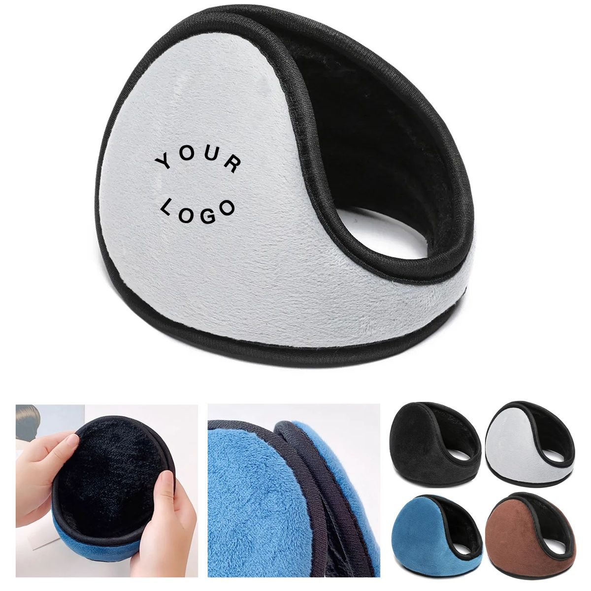 Winter Fleece Earmuffs for Cold Weather 3