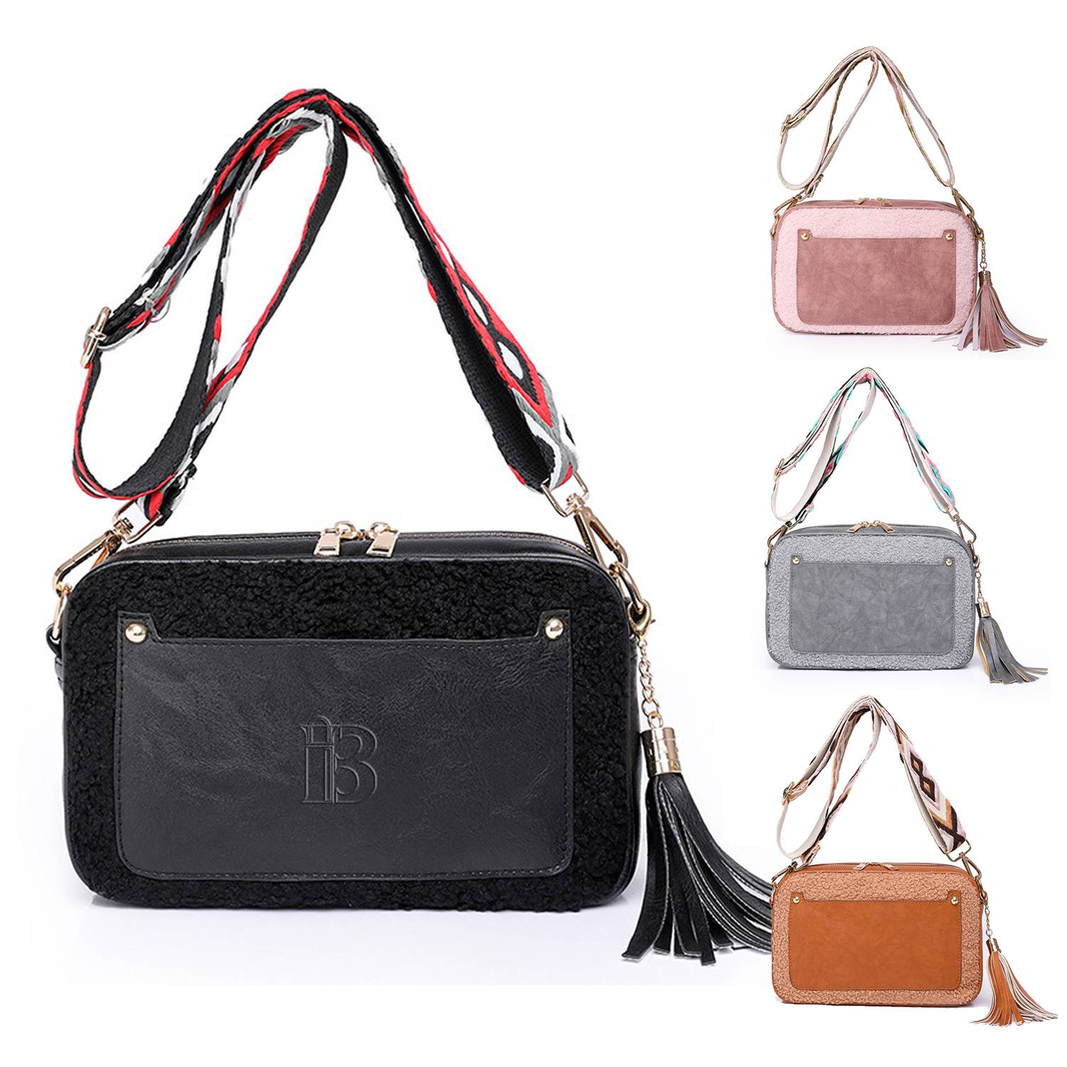 One-shouldered crossbody bag for women 10