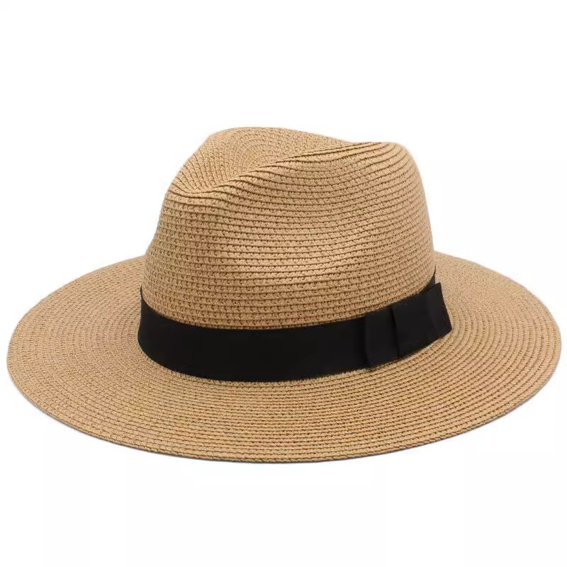 Sun Straw Fedora Beach Hat 12