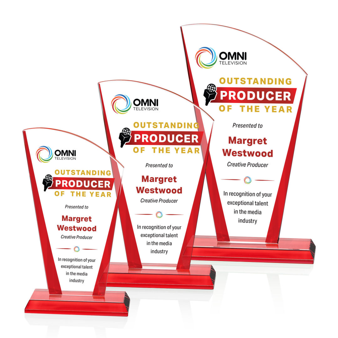 Merivale VividPrint™ Award - Red