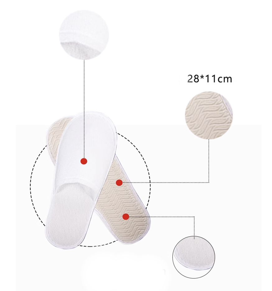 Non Slip Hotel Guest Slippers 4