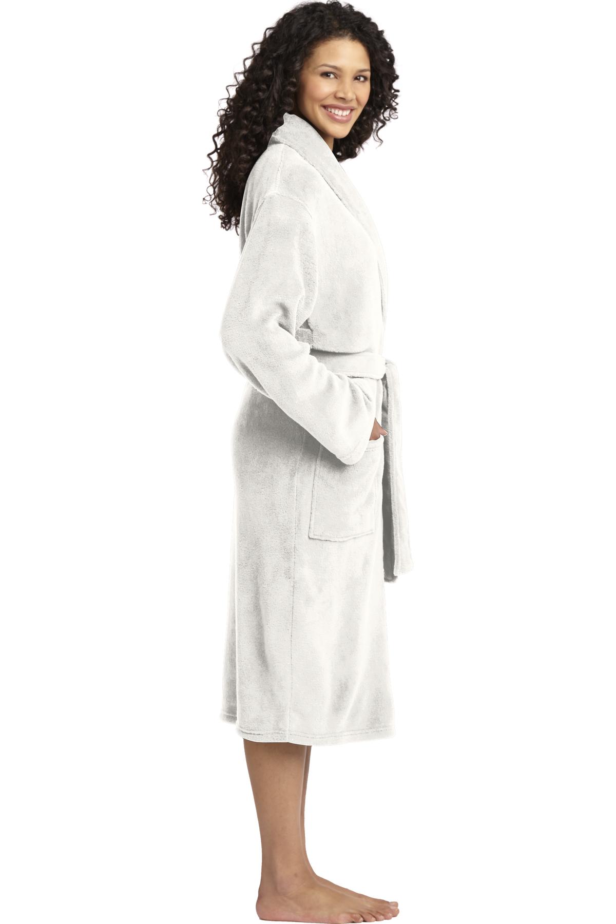Port Authority Plush Microfleece Shawl Collar Robe. R102 19
