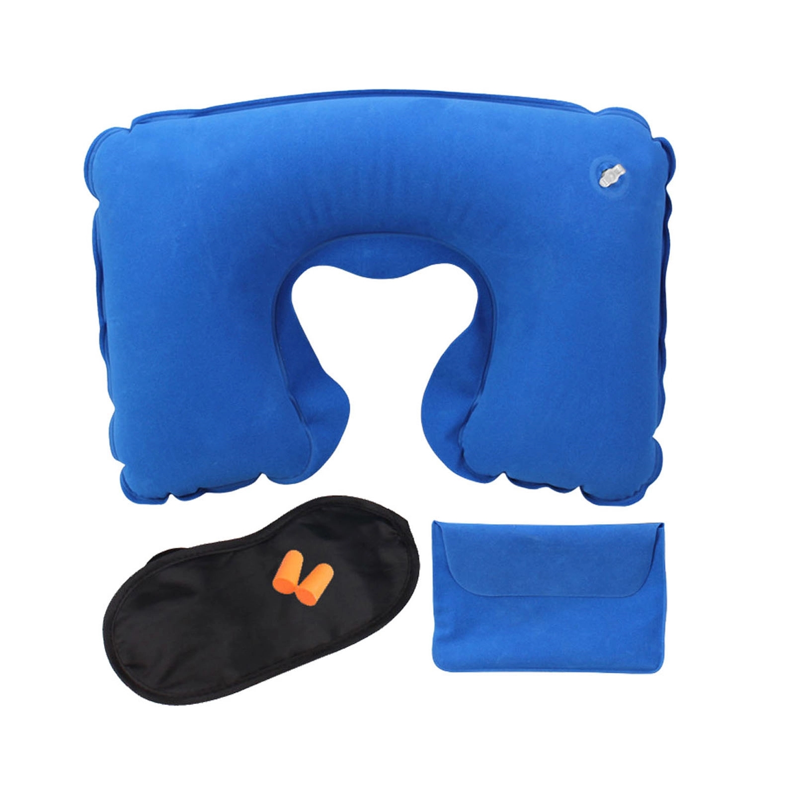 U-Shaped Portable Inflatable Travel Neck Pillow 7
