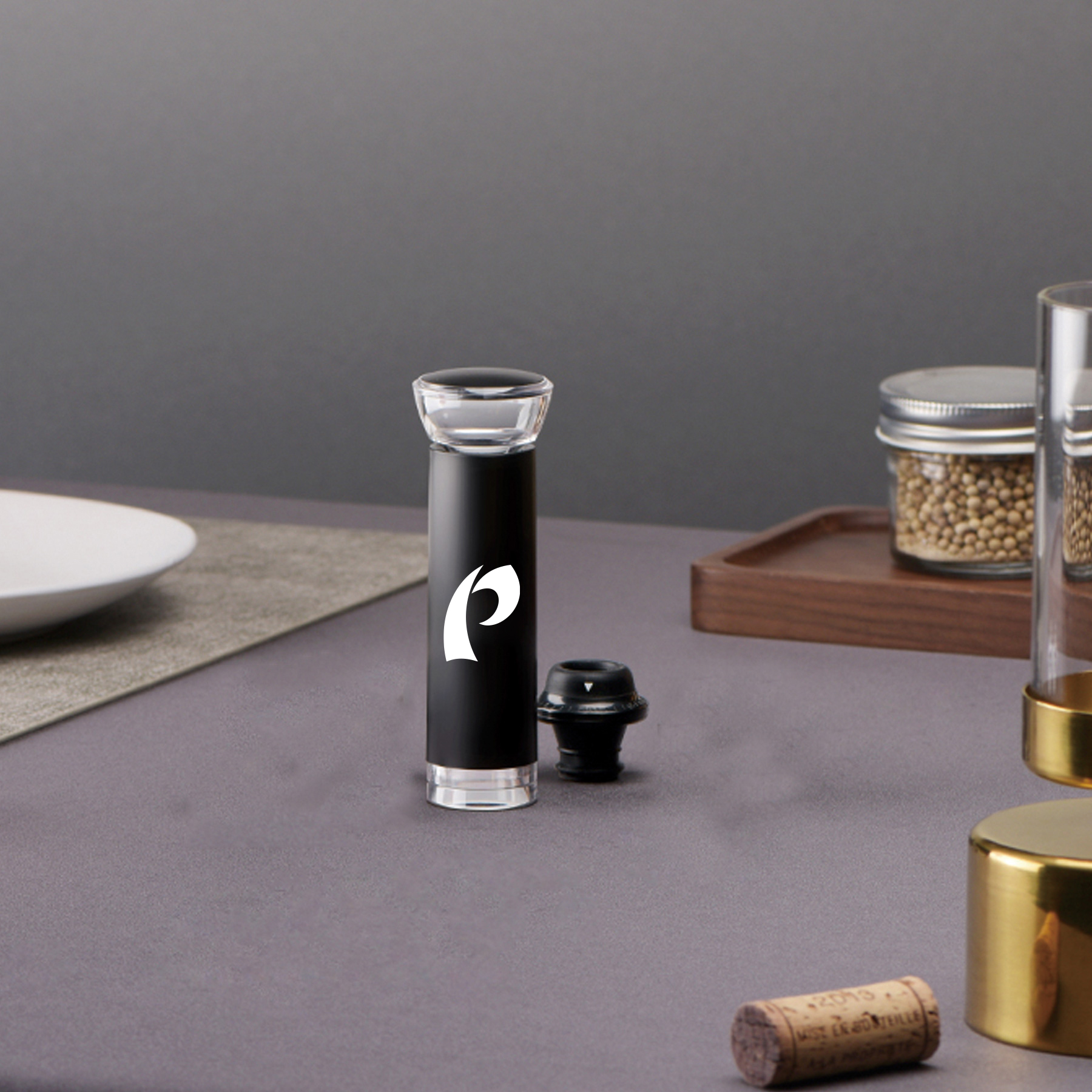 WineVault One Pump, One Plug - Wine Preserver with Date Marker 4