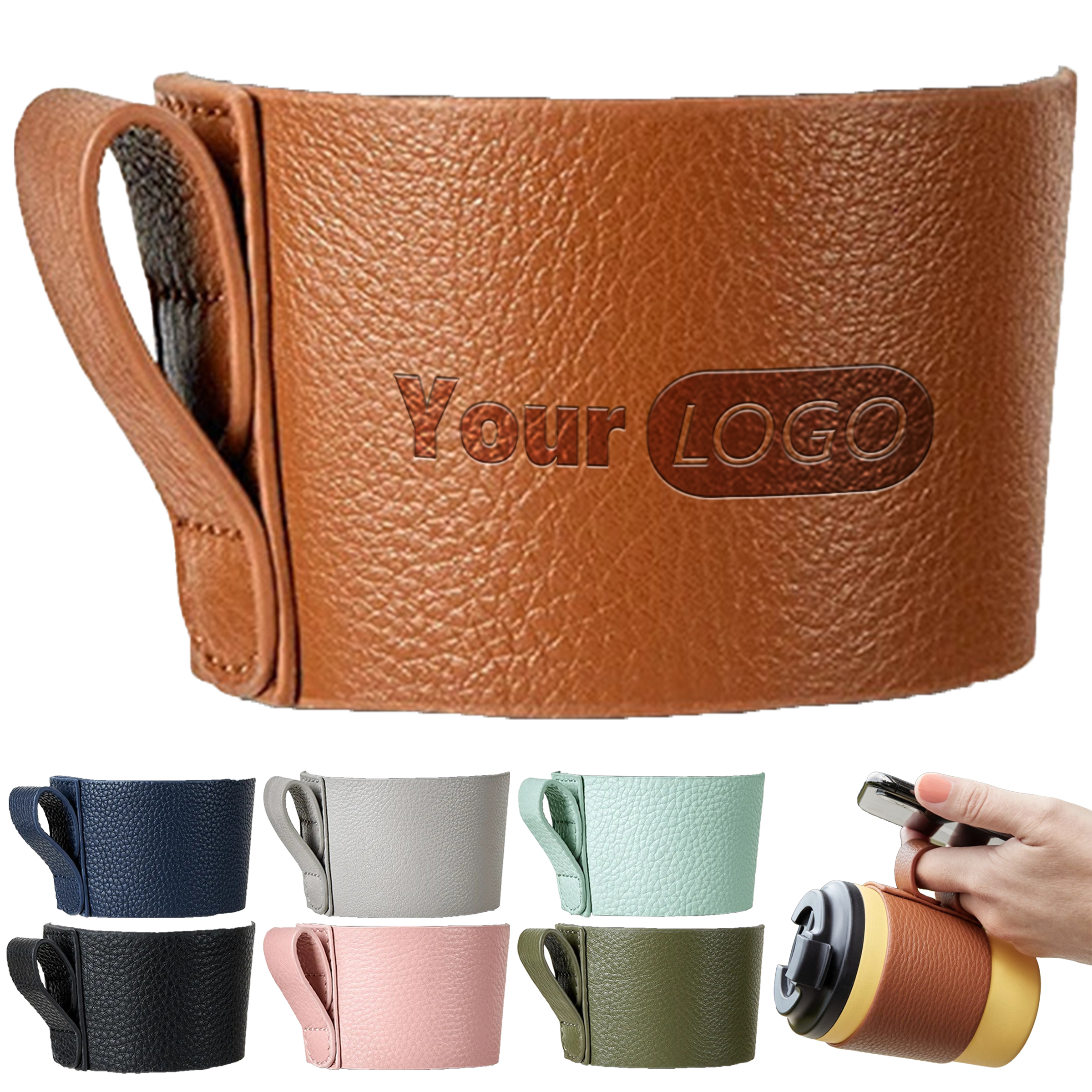 Pu Removable Insulated Cup Cover 2