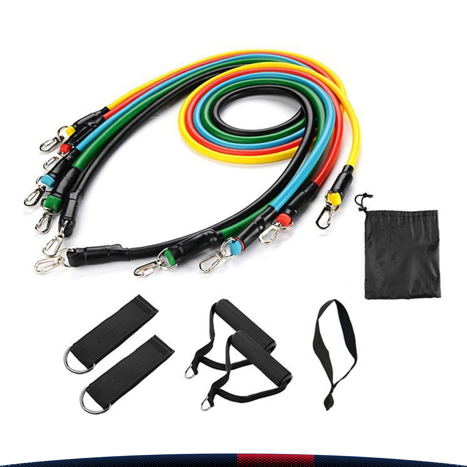 Threb Tube Resistance Bands Set 2