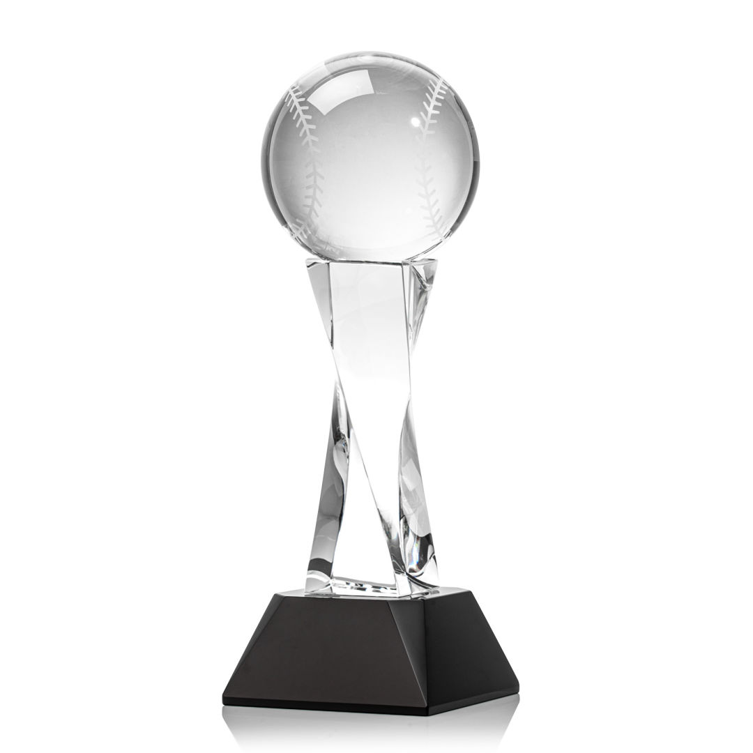 Baseball Award on Langport Base - Black 3