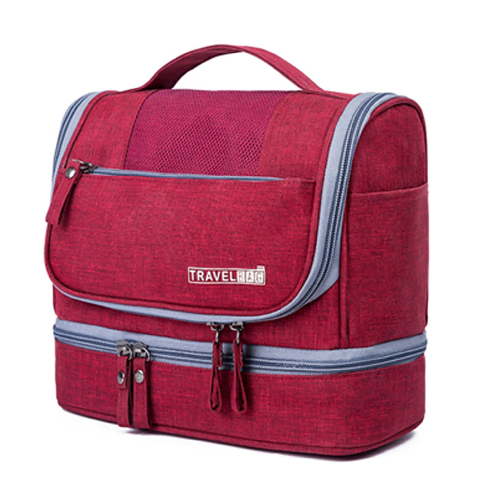 Waterproof Travel Toiletry Organizer Bag With Hook 1