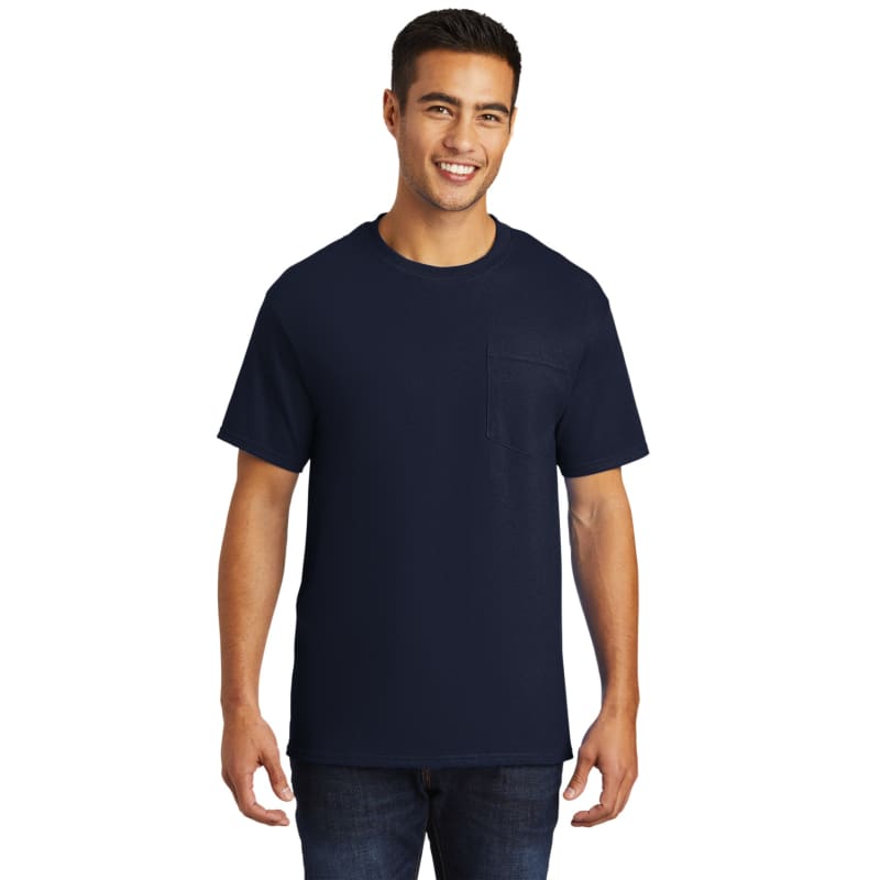 Port & Company - Tall Essential Pocket Tee. 15