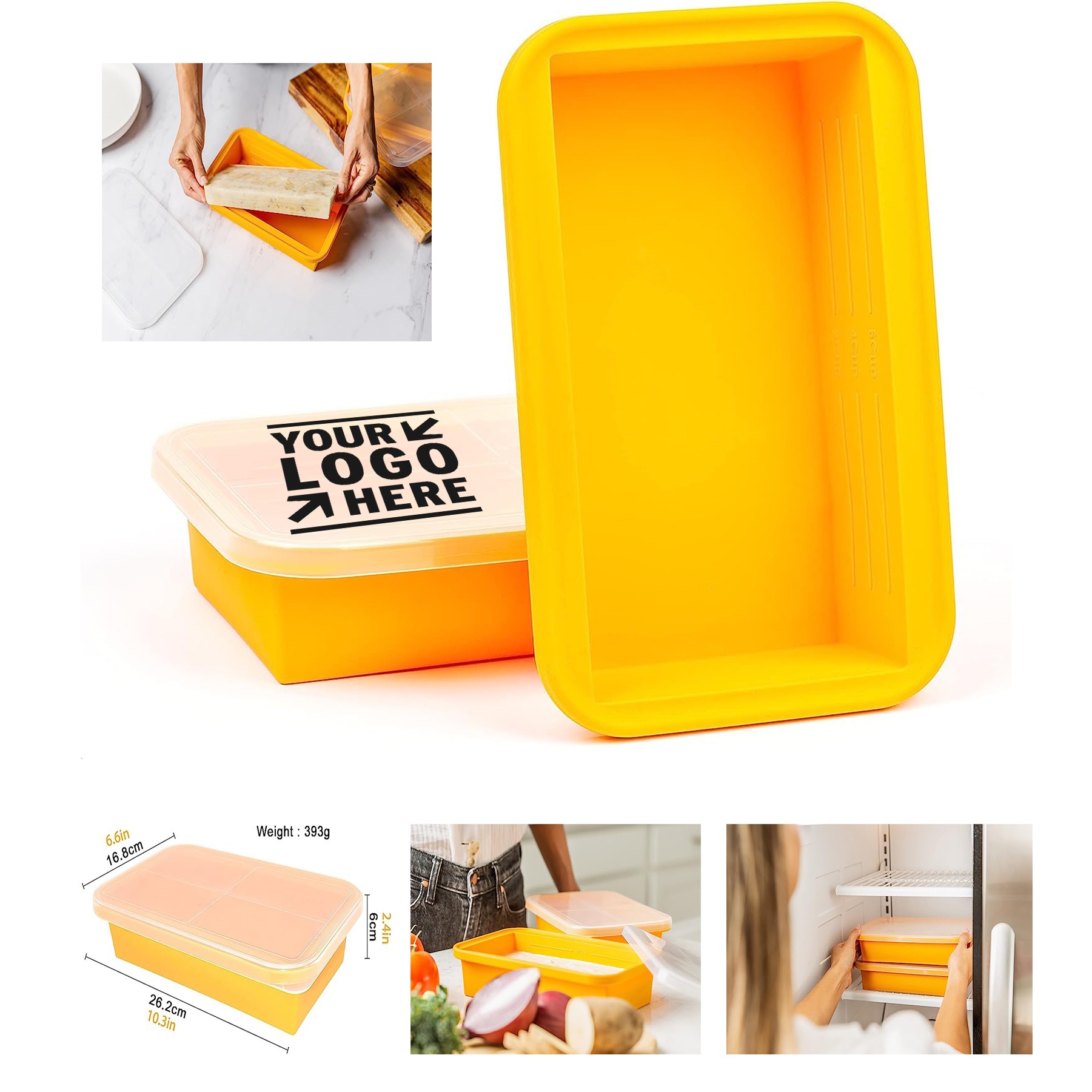 Storage Freezing Ice Trays With Lids 2