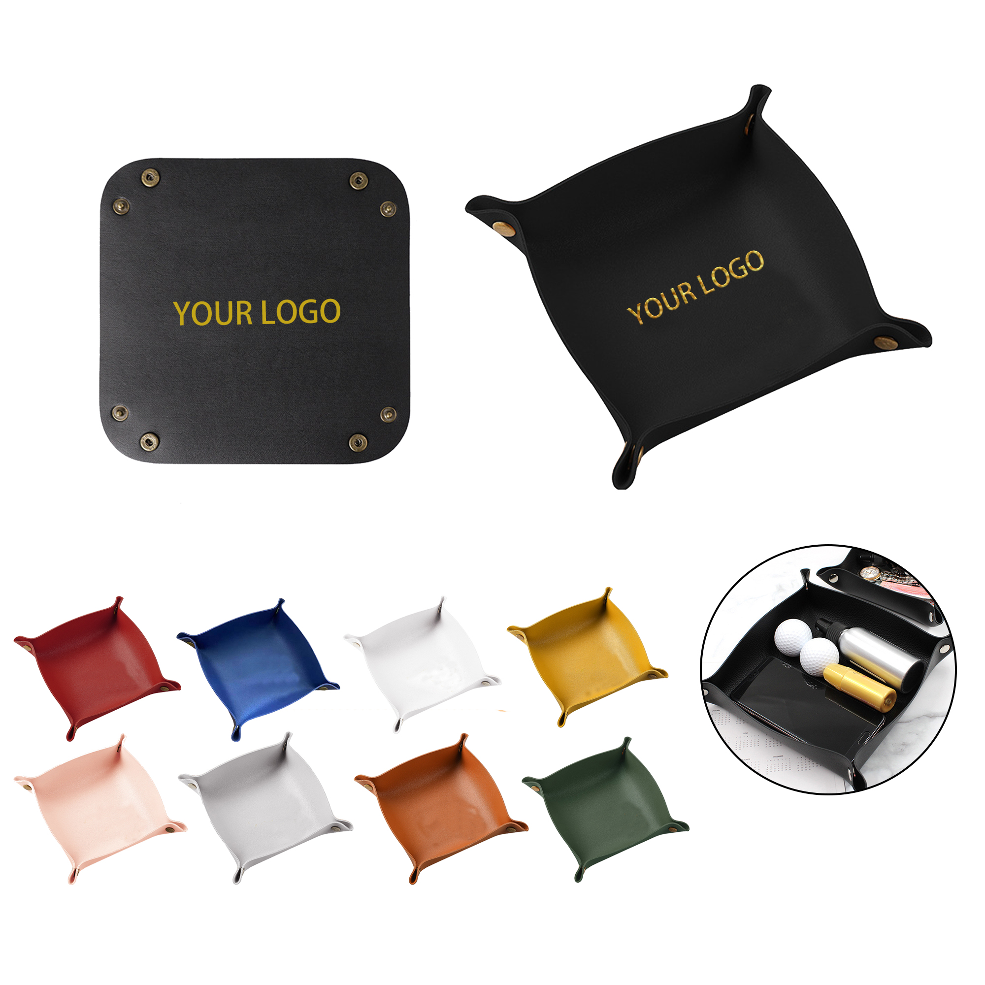 MOQ:50pcs Foldable Valet Tray 2