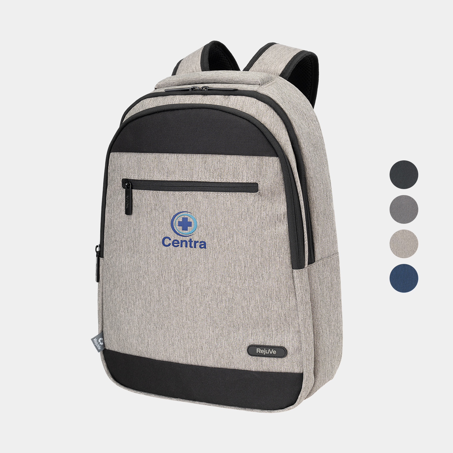 RejuVe® MILANO Recycled Heather Executive Business Backpack 2