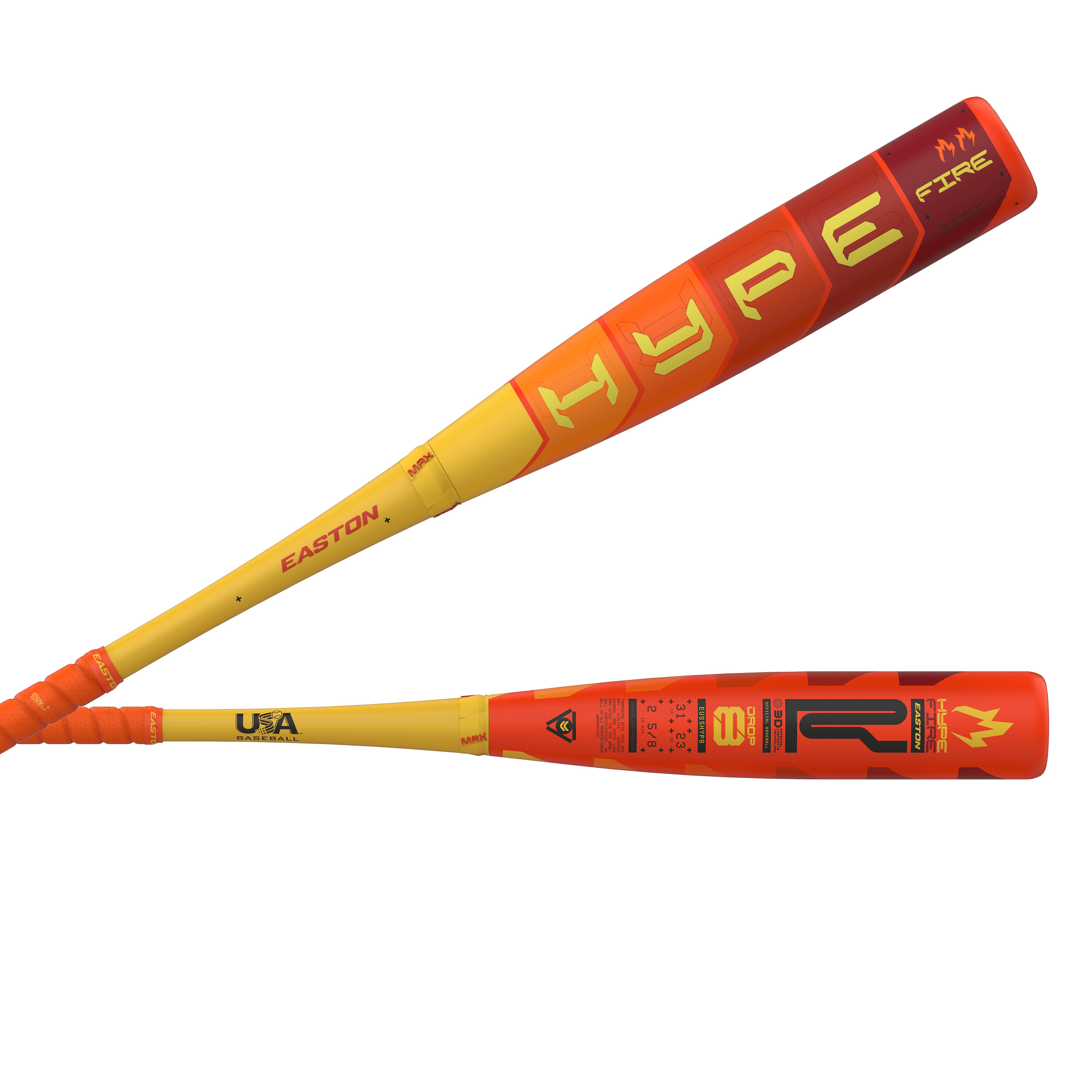 Easton Hype Fire USA Bat, -8 1